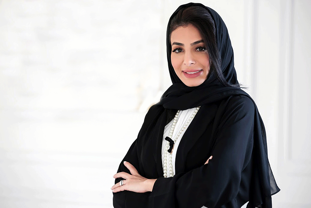 مهندسة الديكور نهلة مجلد أتمنى تصميم دار الاوبرا بأيد سعودية مجلة اقرا